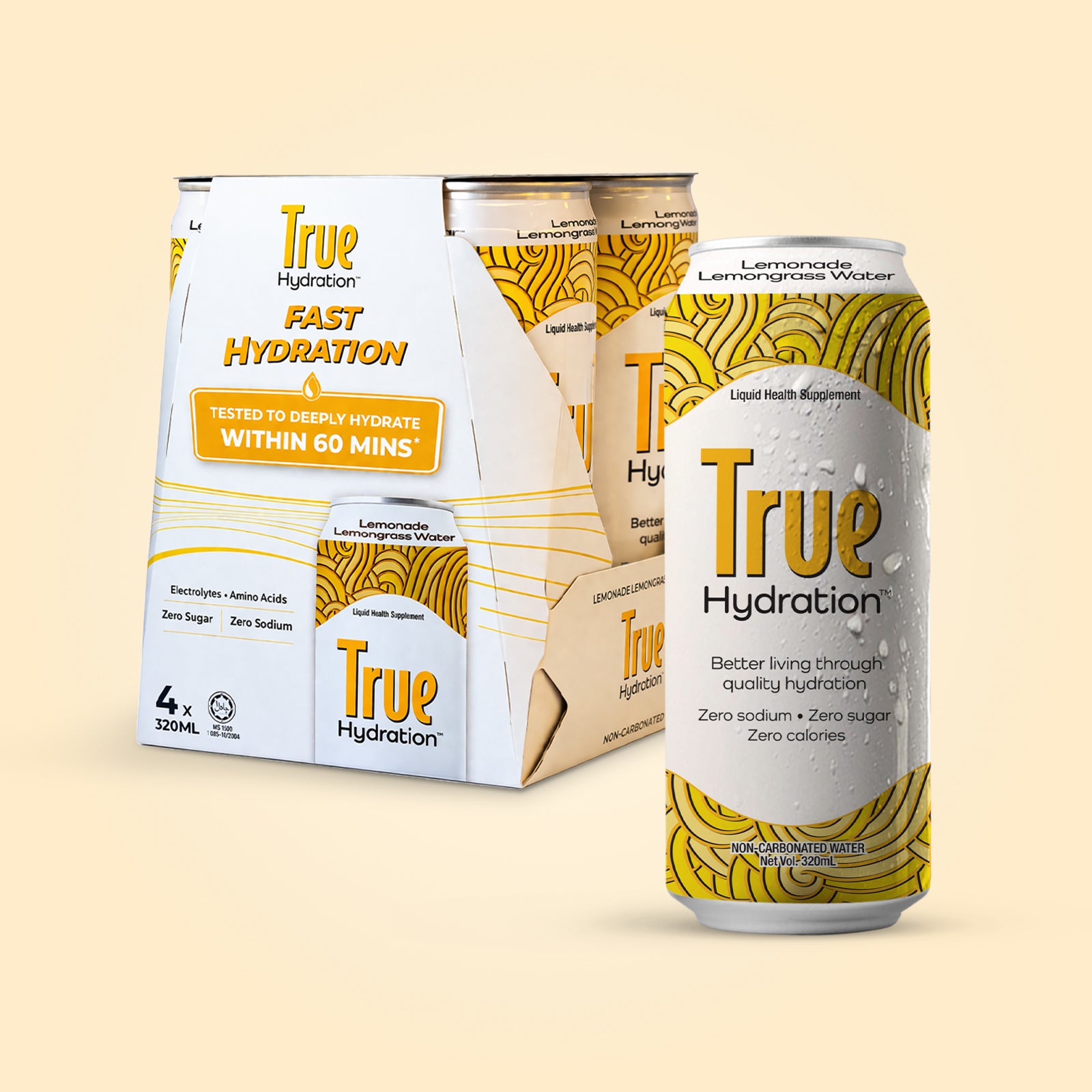 True Hydration 檸檬水/檸檬草 320毫升