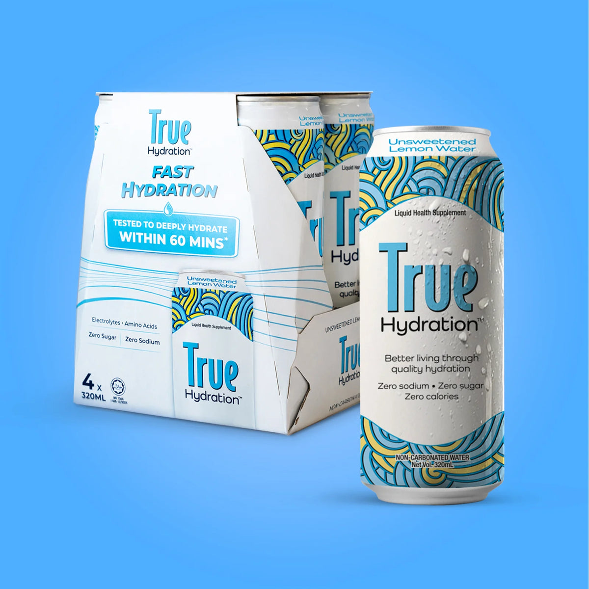 True Hydration 無糖檸檬水 320毫升
