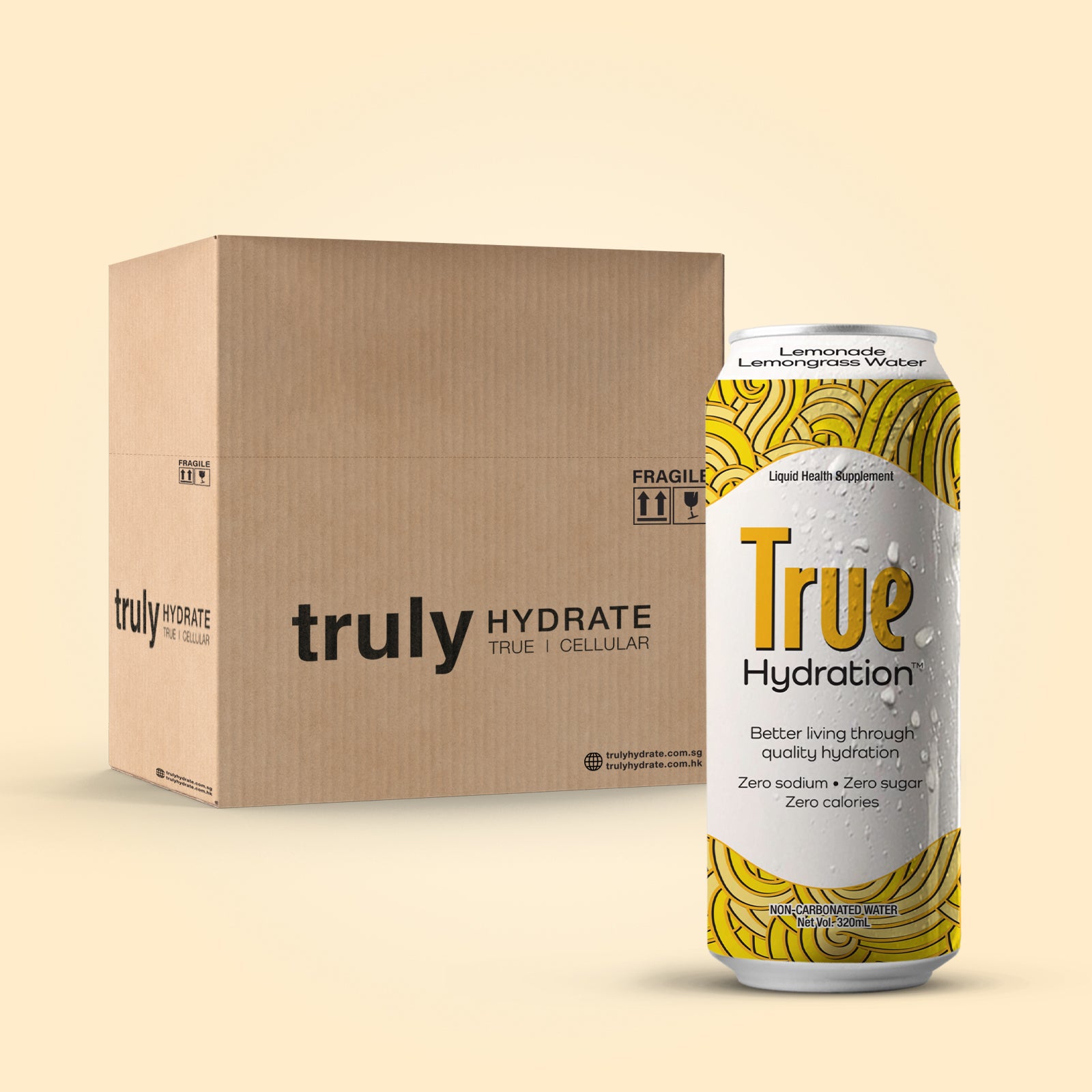 True Hydration 檸檬水/檸檬草 320毫升