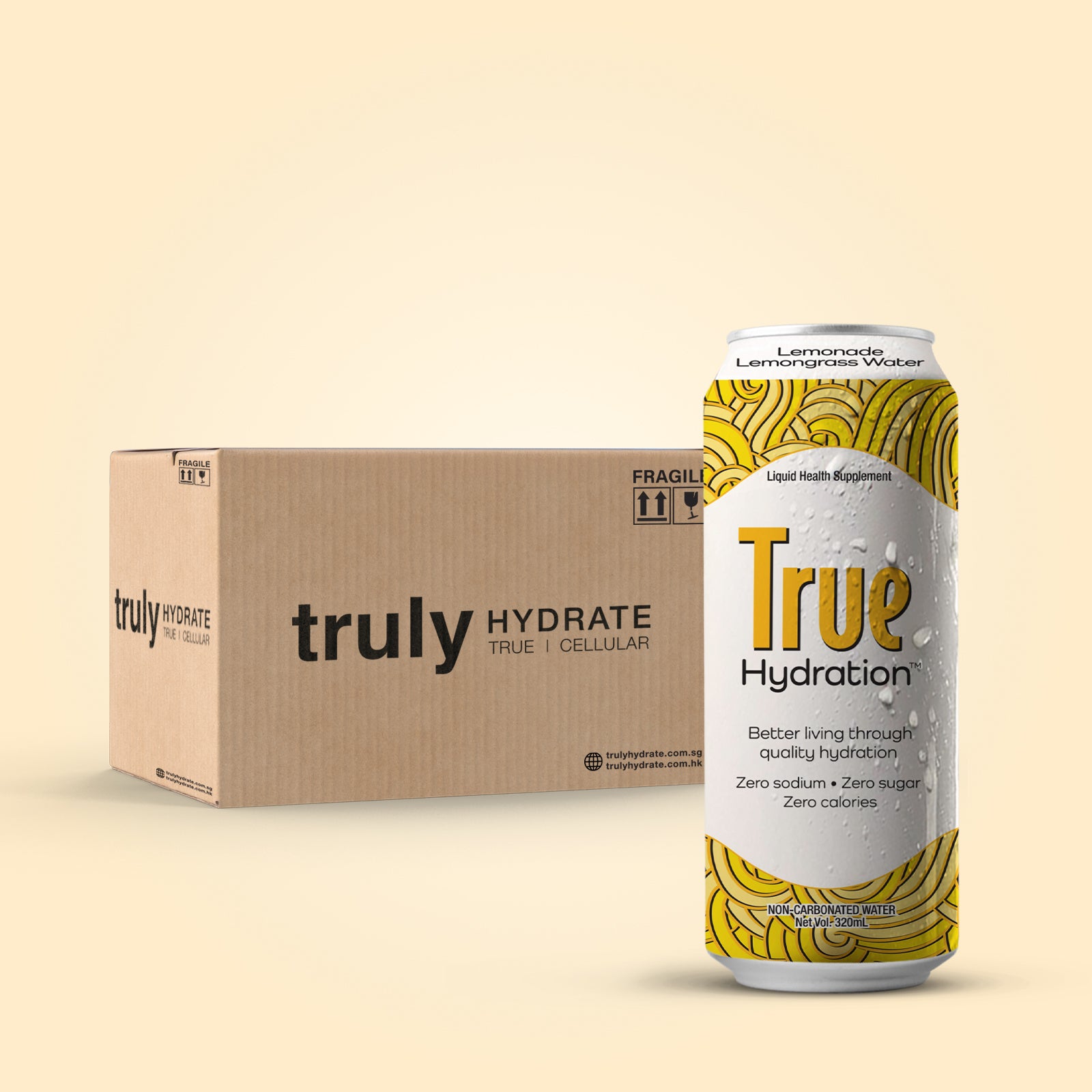 True Hydration 檸檬水/檸檬草 320毫升