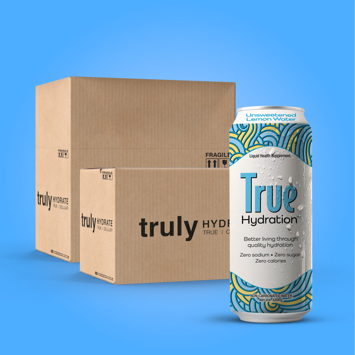 True Hydration 無糖檸檬水 320毫升