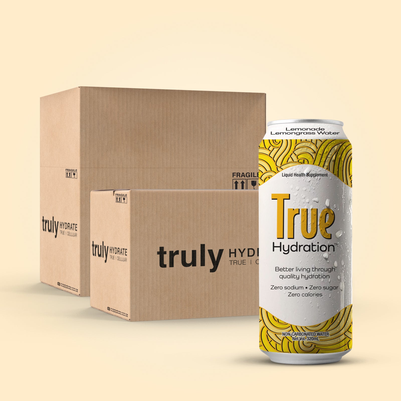 True Hydration 檸檬水/檸檬草 320毫升